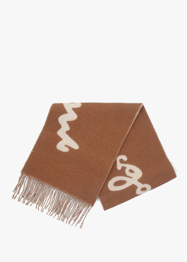 Marc Is Joy Copper Wool Scarf