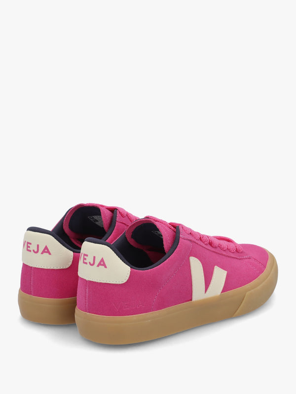 Campo Suede Pink Pierre Natural Trainers