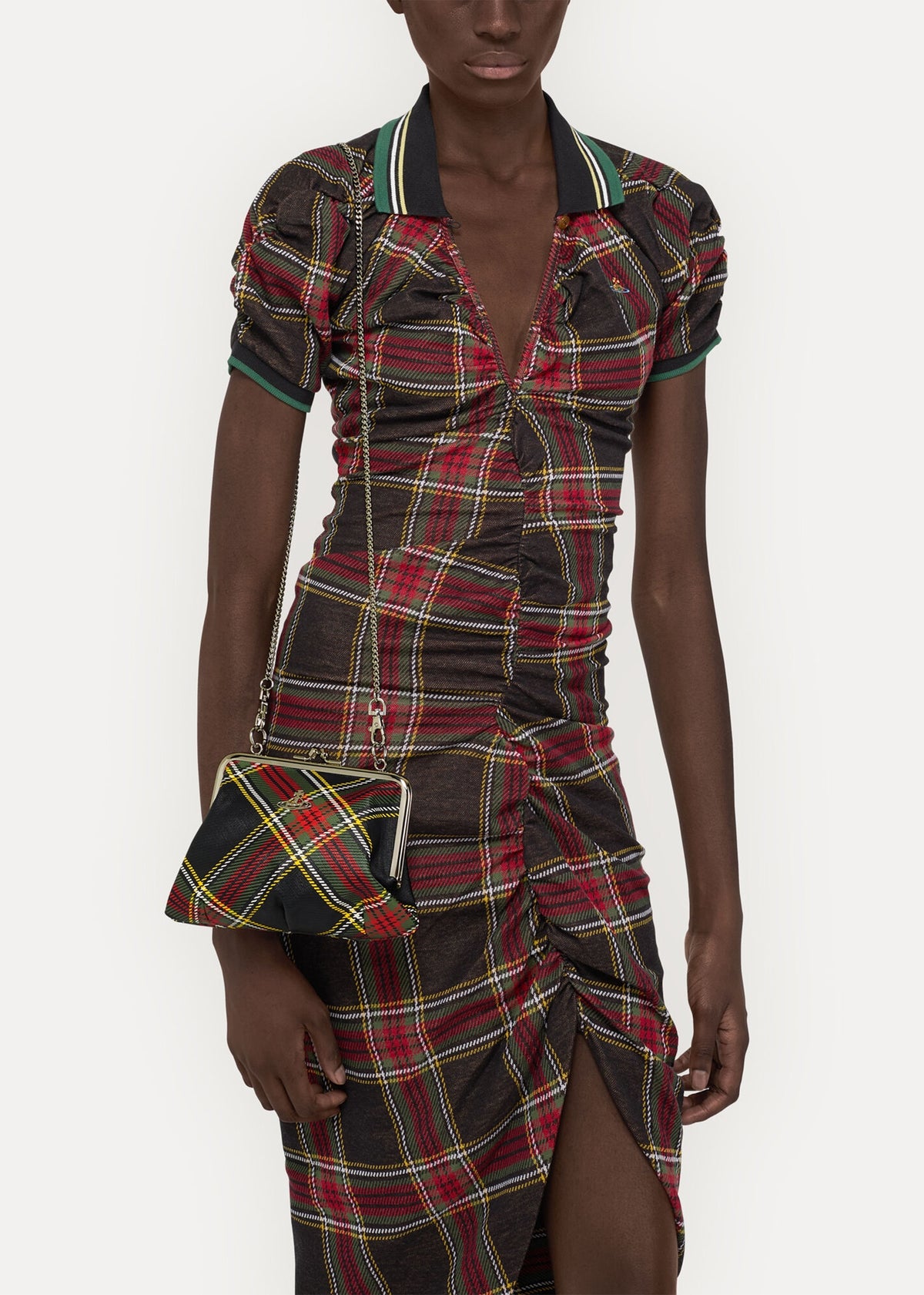 Granny Frame Chelsea Tartan Multicoloured Purse