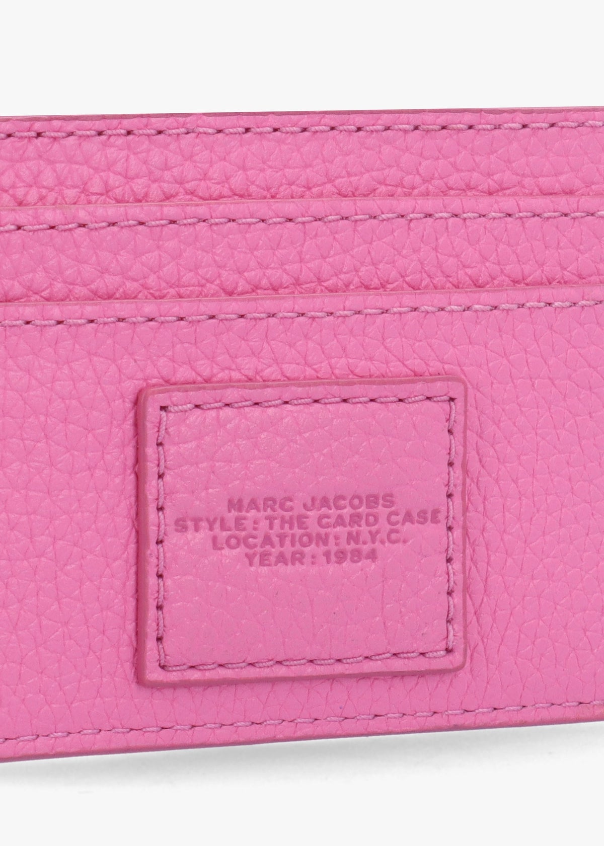The Leather Bow Pink Card Case