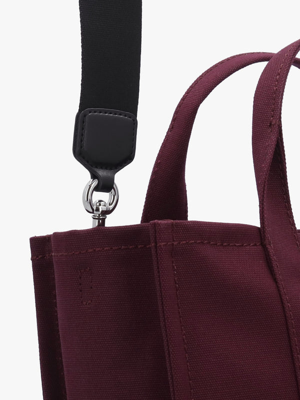 The Canvas Medium Dark Plum Tote Bag