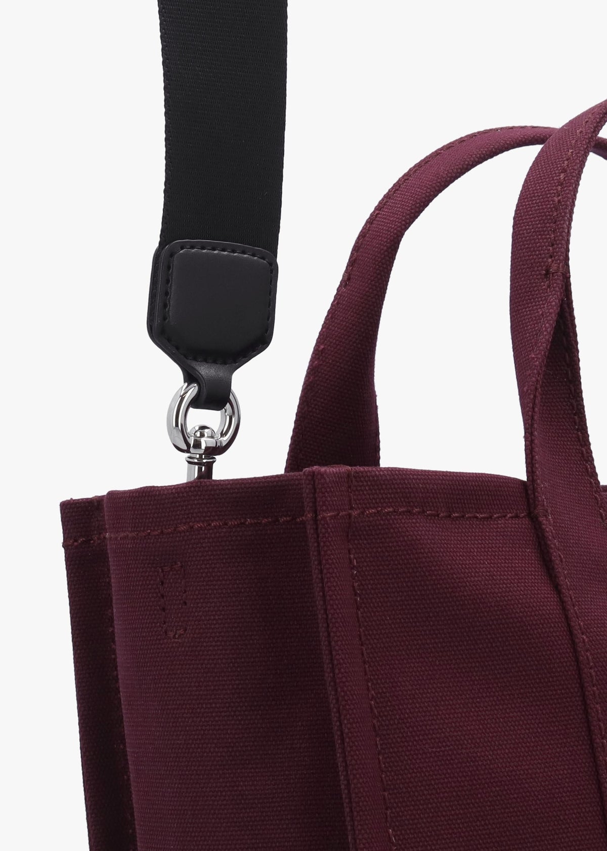 The Canvas Medium Dark Plum Tote Bag