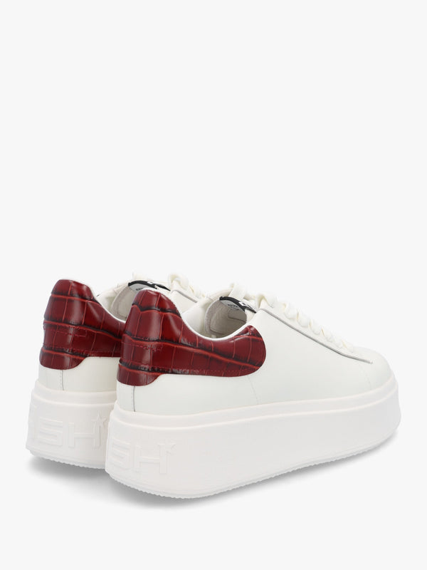 Moby White Syrah Cocco Lux Leather Trainers
