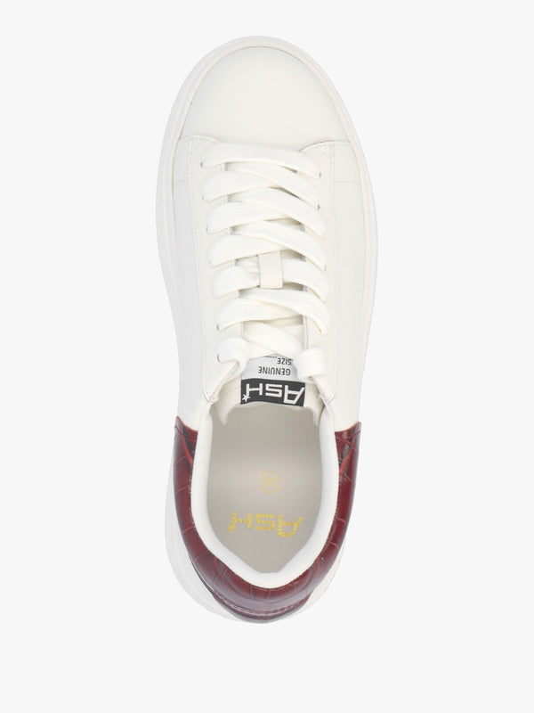 Moby White Syrah Cocco Lux Leather Trainers
