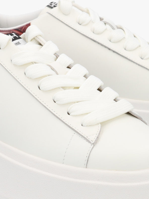 Moby White Syrah Cocco Lux Leather Trainers