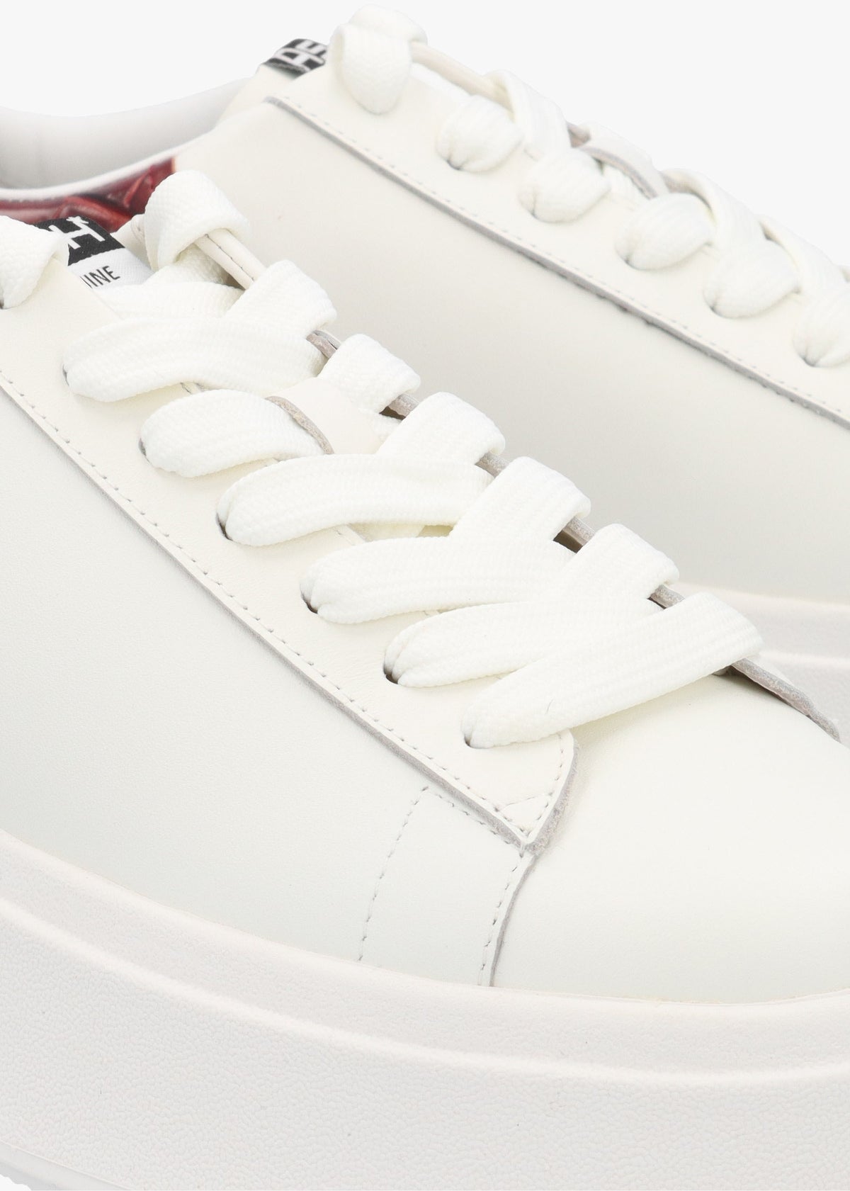Moby White Syrah Cocco Lux Leather Trainers