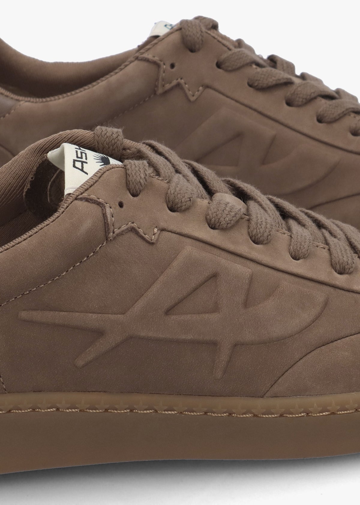 Siena Fandango Coconut Nubuck Leather Trainers