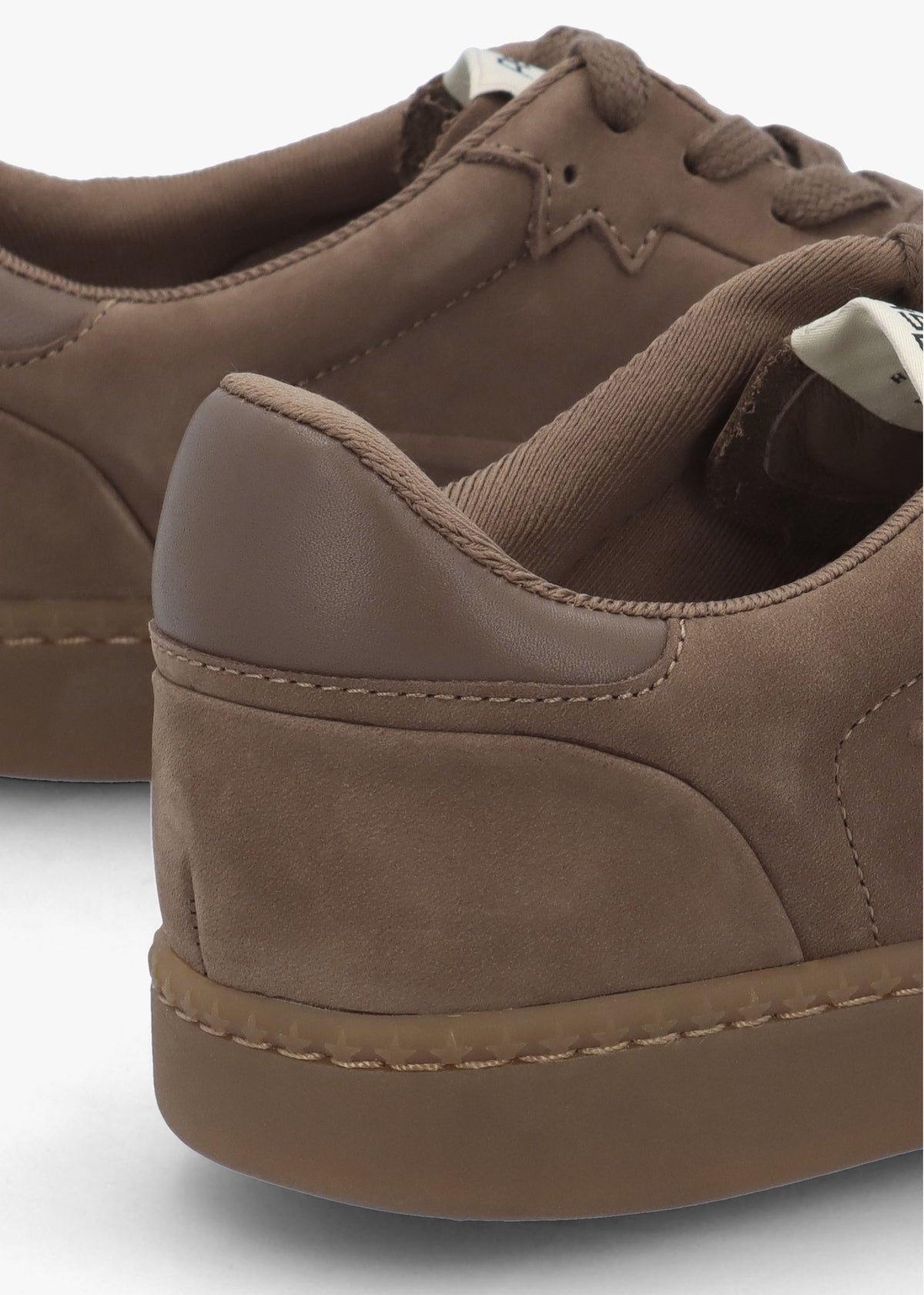 Siena Fandango Coconut Nubuck Leather Trainers