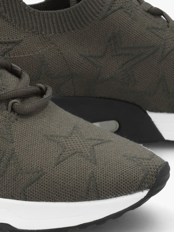 Lucky Star Military Aviator Knitted Trainers