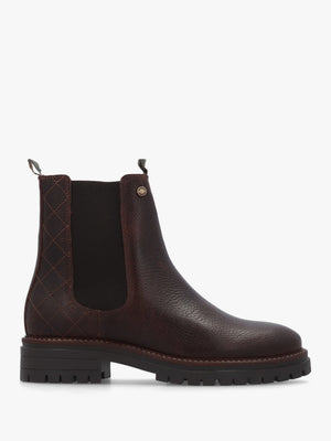 Evie Brown Leather Chelsea Boots