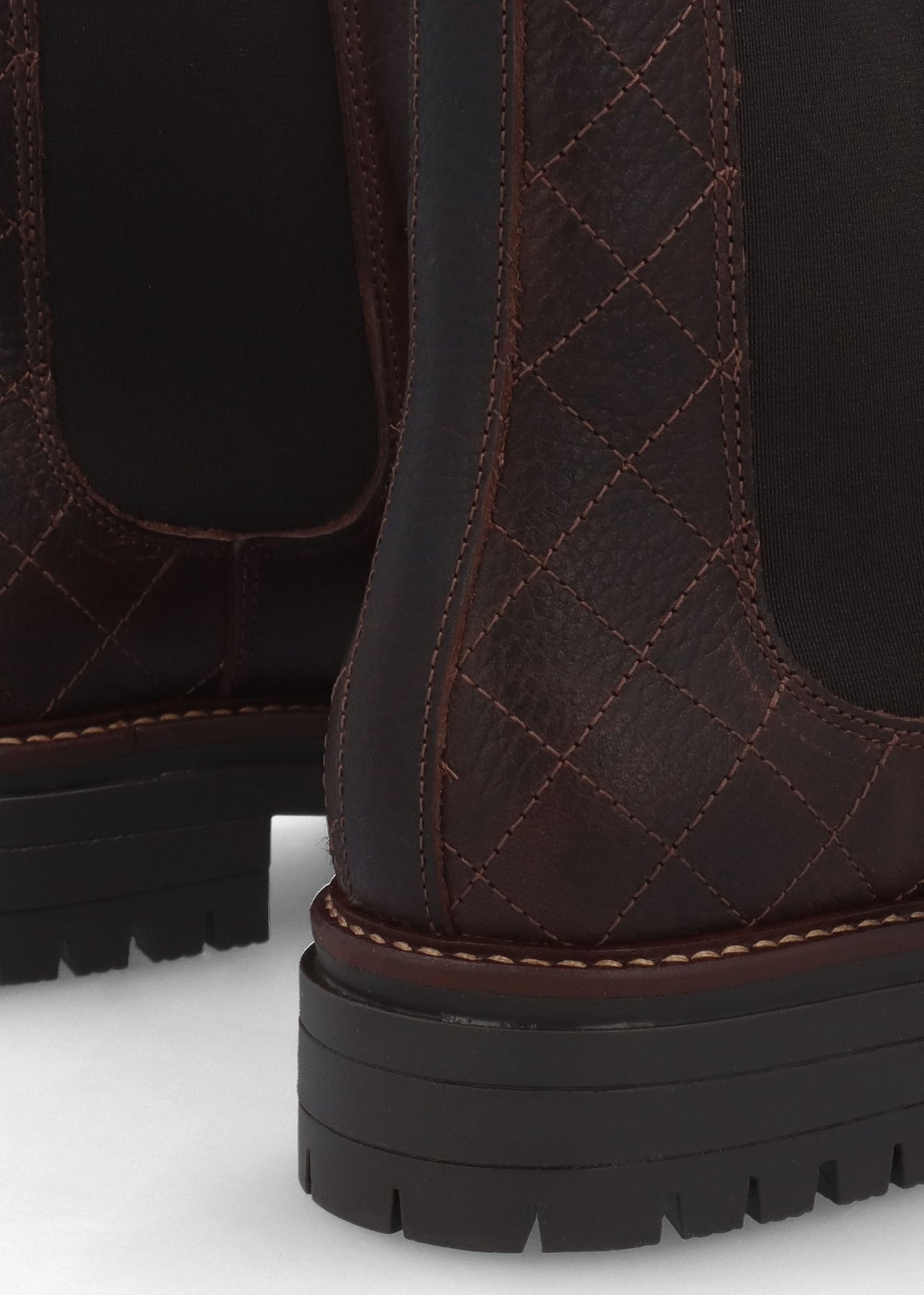 Evie Brown Leather Chelsea Boots