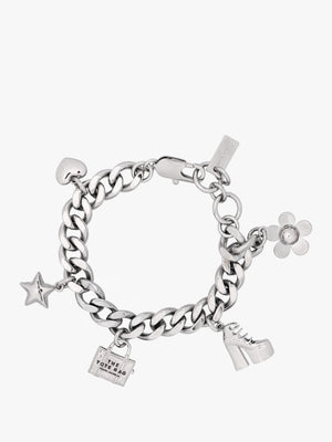 The Mini Icon Light Antique Silver Charm Bracelet