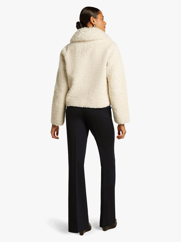 Reversable Roxy Off White Teddy Jacket
