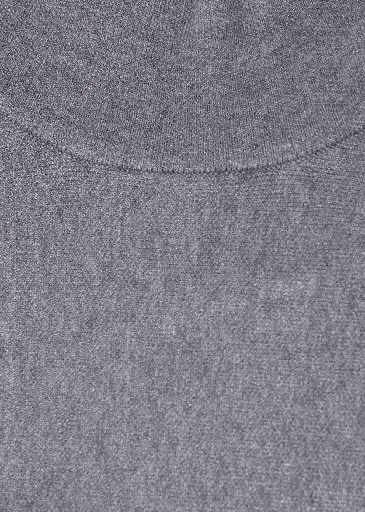 Grey Two Tone Panel Knitted Jumper