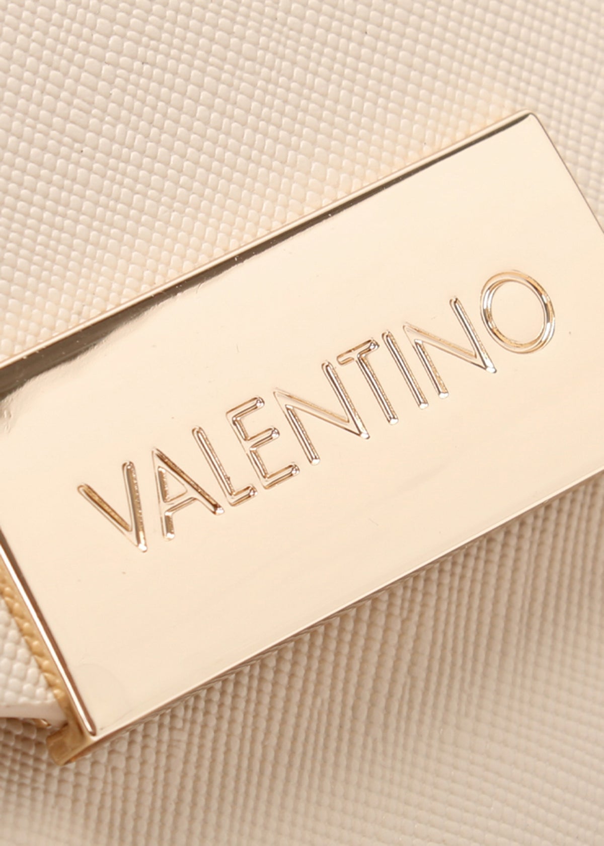 Arpie Ecru Saffiano Envelope Pochette Bag
