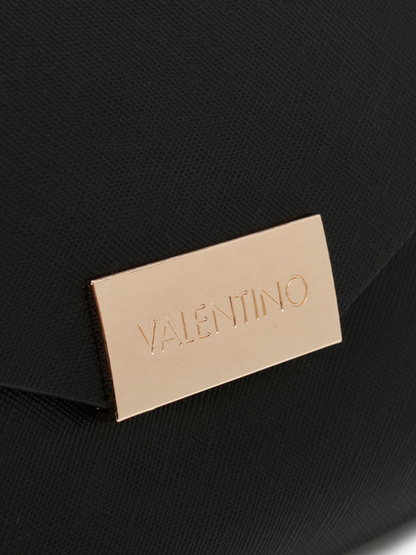 Arpie Black Saffiano Envelope Pochette Bag