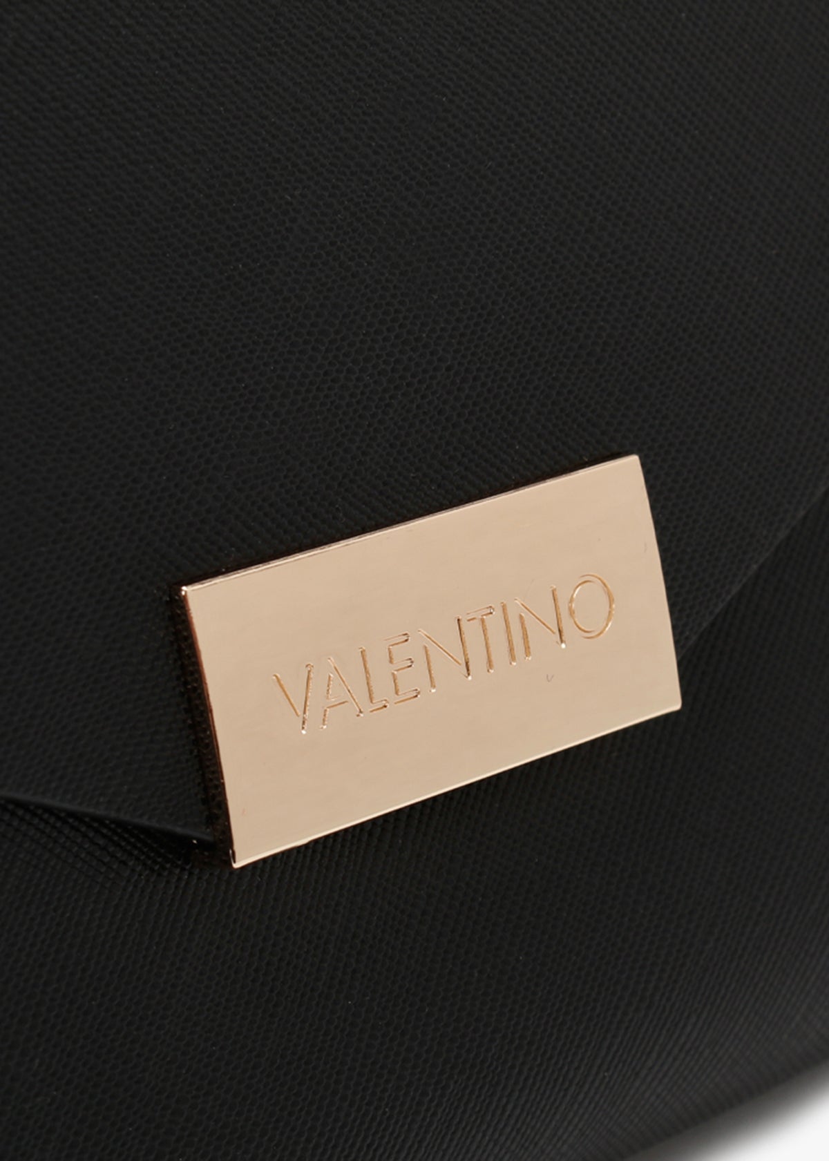 Arpie Black Saffiano Envelope Pochette Bag