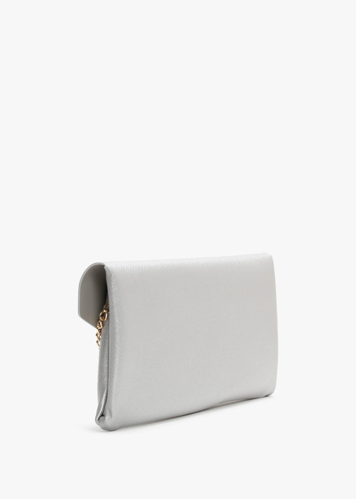 Arpie Argento Saffiano Envelope Pochette Bag