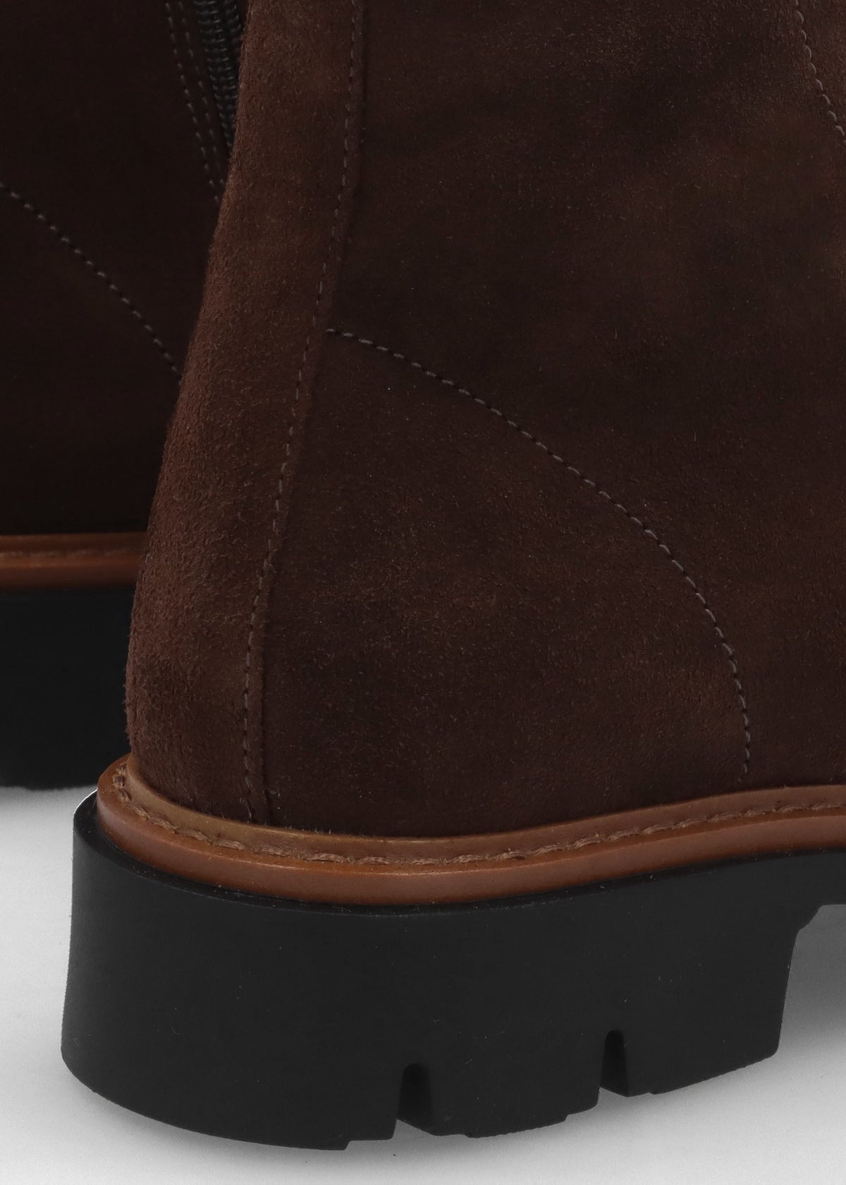 Lissy Brown Suede Lace Up Ankle Boots