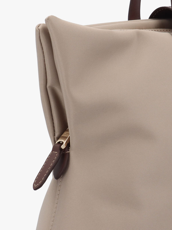 Pockets Essentials Medium Top Zip Porcini Tote Bag
