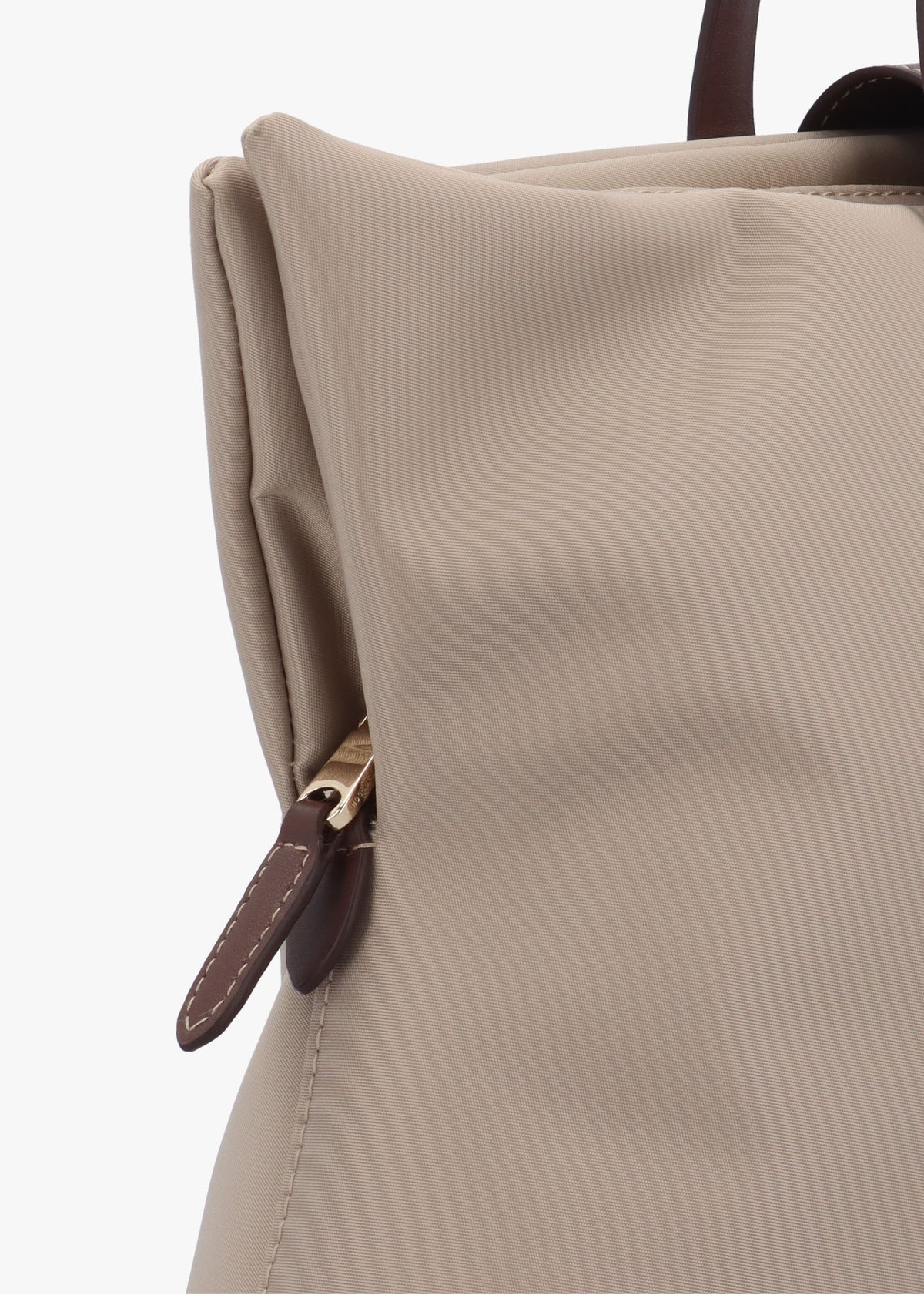 Pockets Essentials Medium Top Zip Porcini Tote Bag