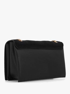 Checkerboard Chain Nero Shoulder Bag