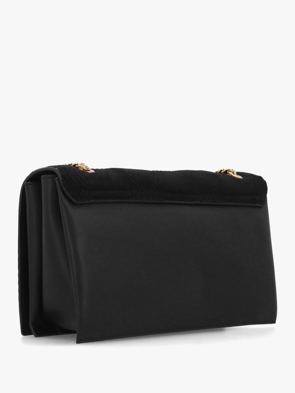 Checkerboard Chain Nero Shoulder Bag