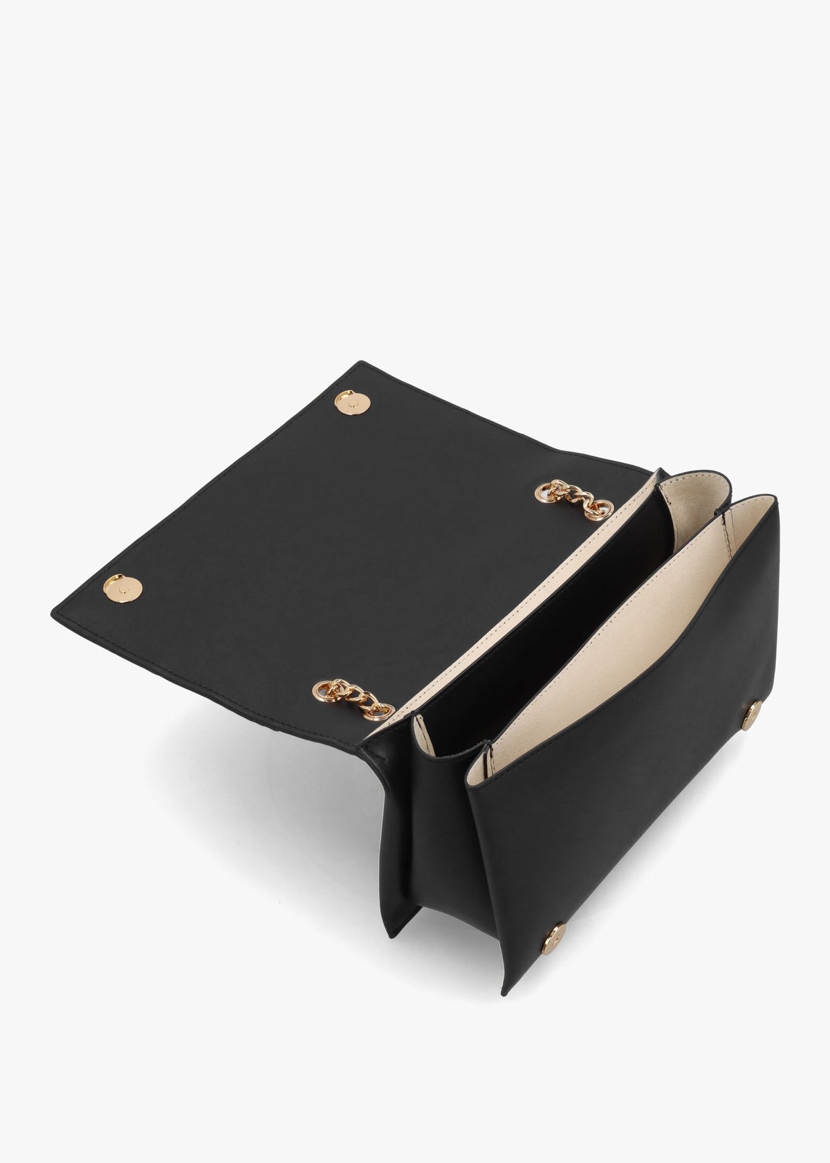 Checkerboard Chain Nero Shoulder Bag