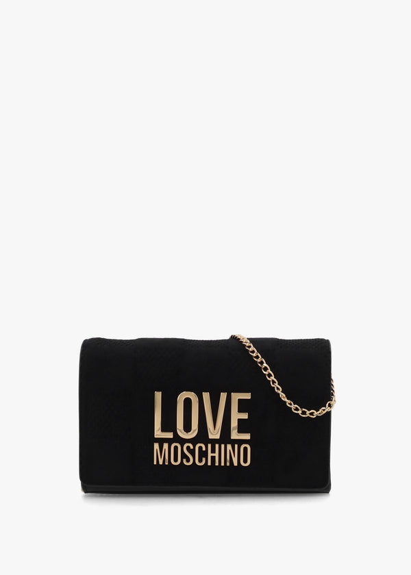 Mini Checkerboard Chain Nero Shoulder Bag