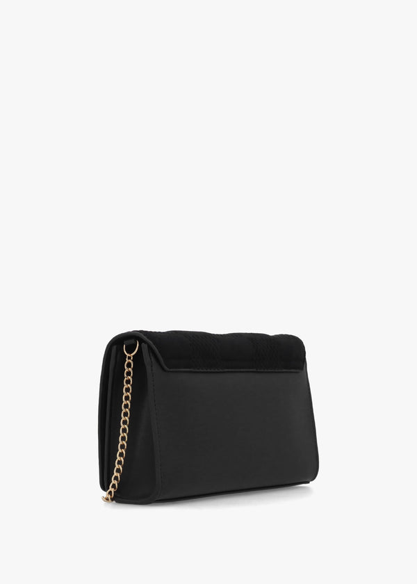Mini Checkerboard Chain Nero Shoulder Bag