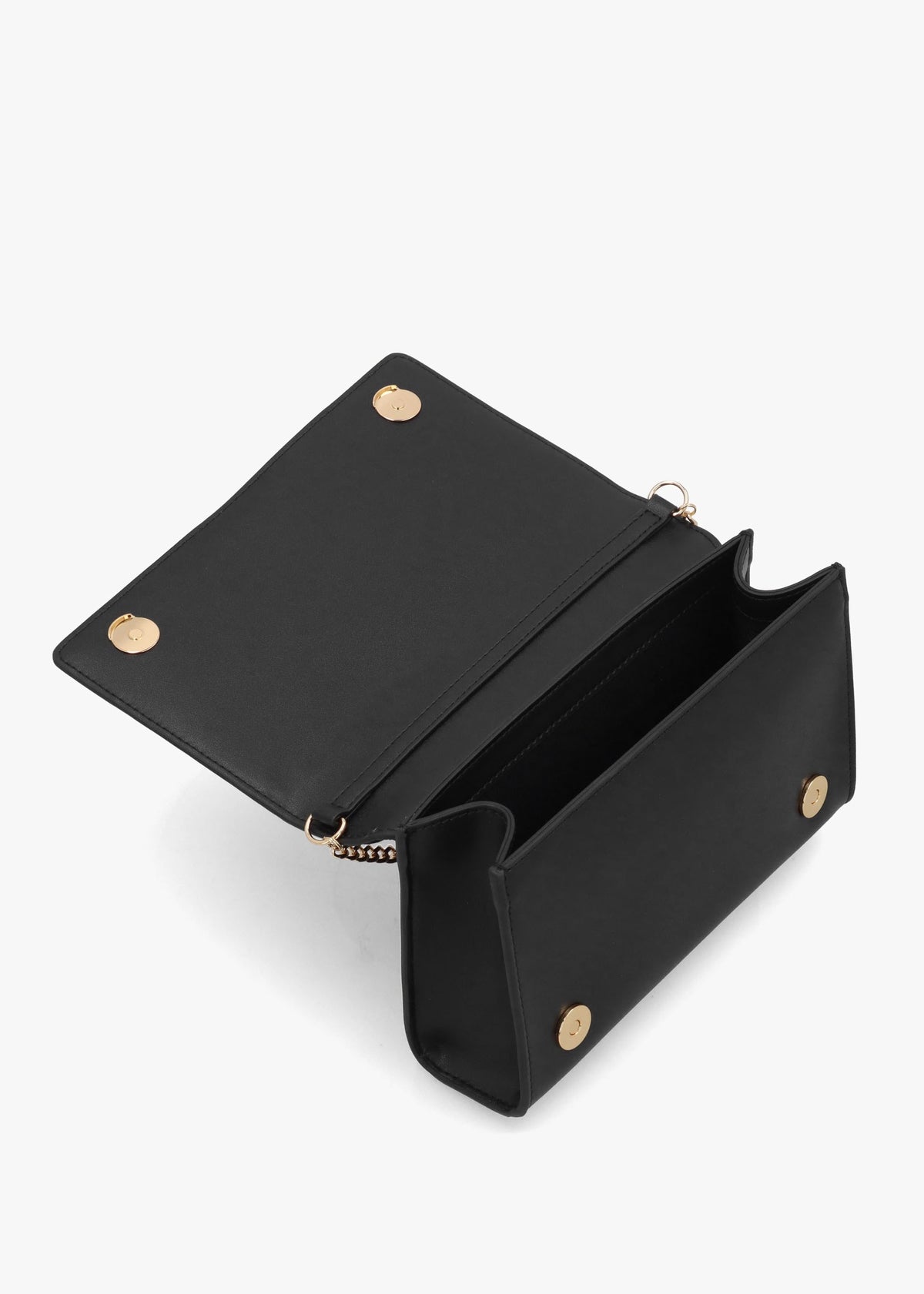 Mini Checkerboard Chain Nero Shoulder Bag
