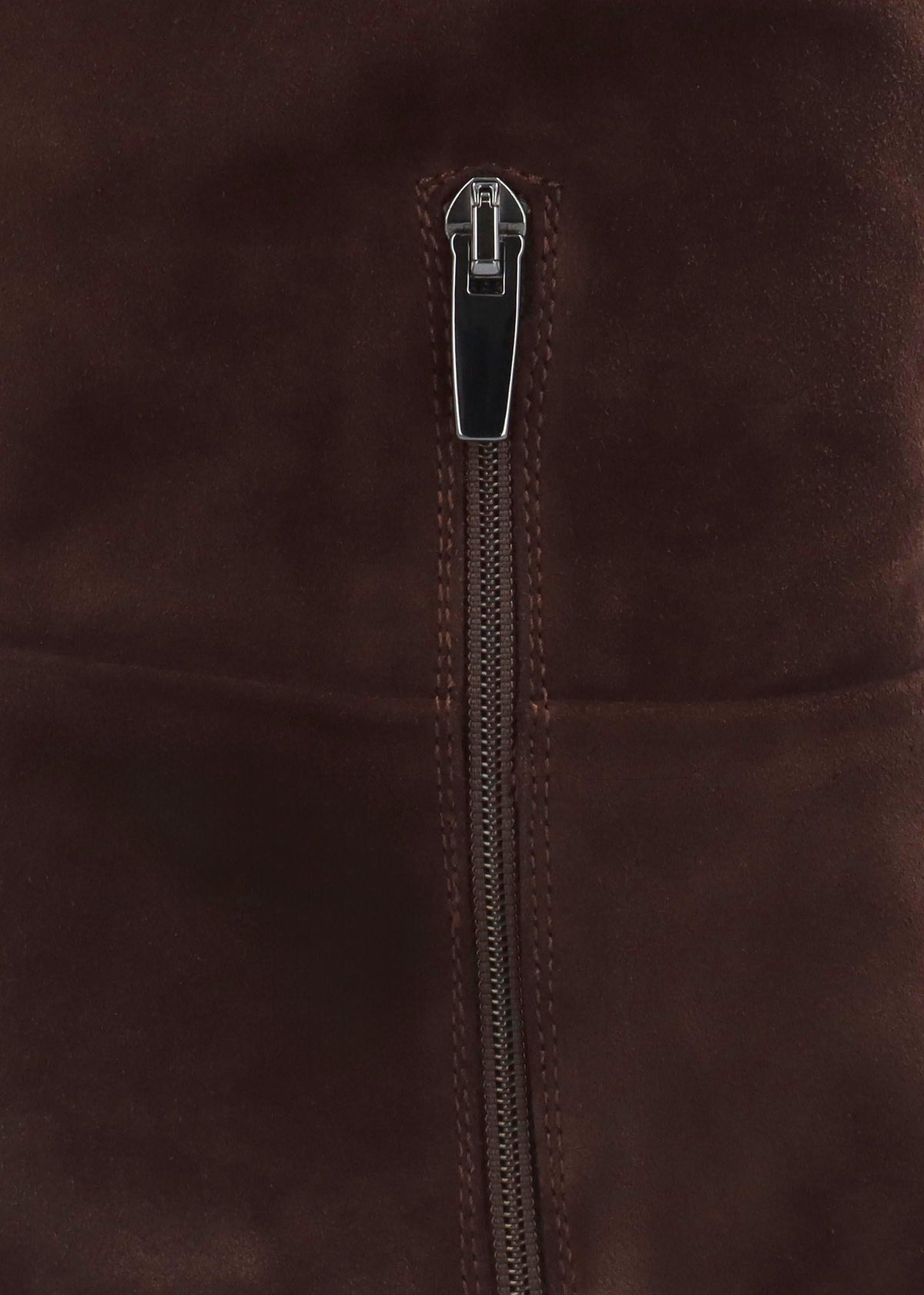 Lala Brown Suede Mid-Block Heel Knee Boots