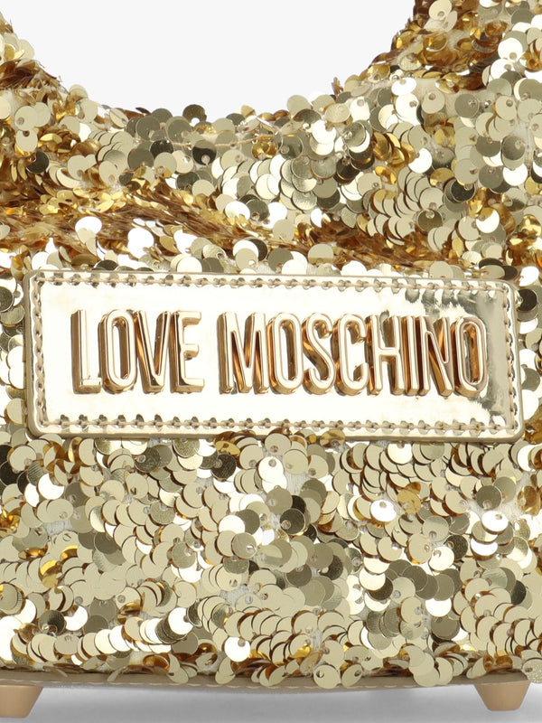 Sequin Oro Top Handle Bag