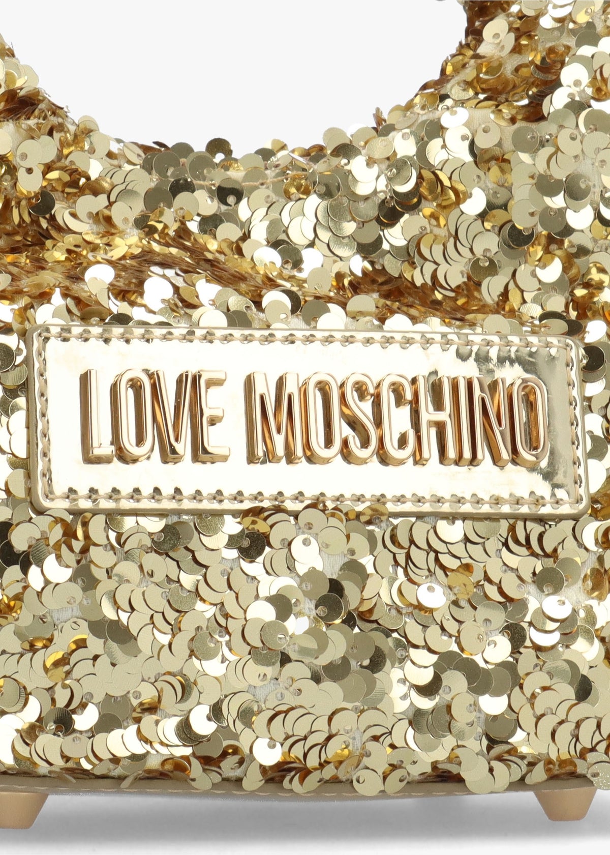 Sequin Oro Top Handle Bag
