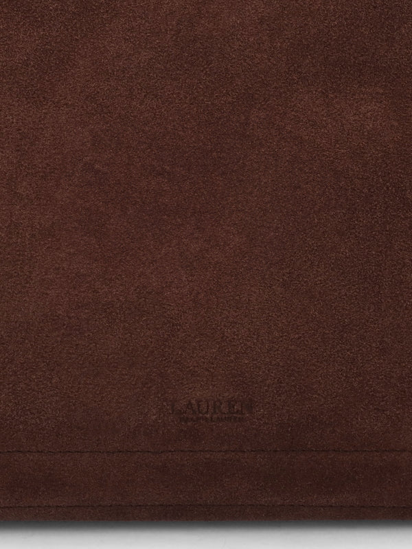 Large Bradley Brown Suede Shopper Tote Bag