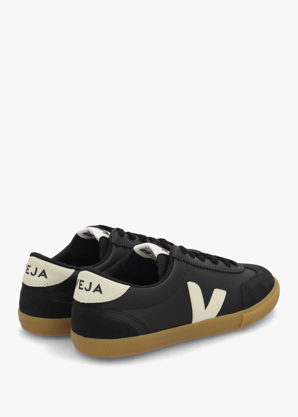 Women's Volley O.T Leather Black Pierre Trainers