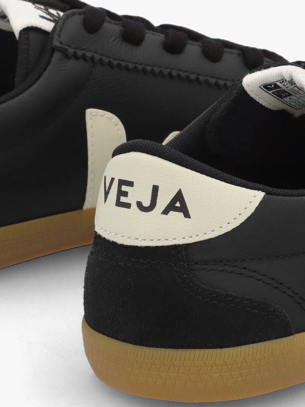 Women's Volley O.T Leather Black Pierre Trainers