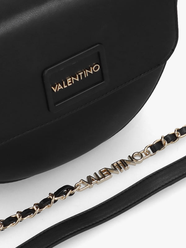 Wannabe Front Flapover Nero Dome Bag