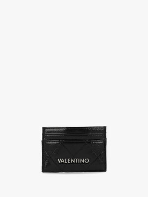 Wakanda Diamond Quilt Patent Nero Card Case