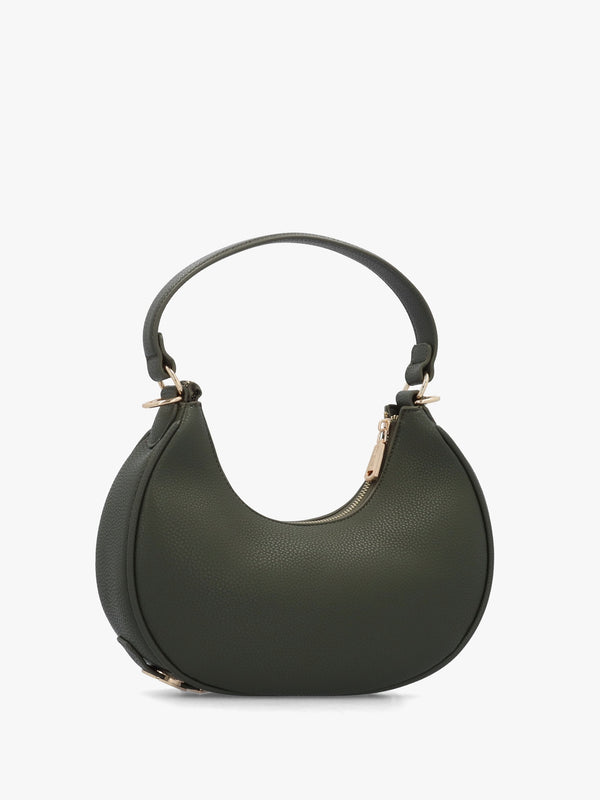 Shelby Militare Logo Letter Hobo Bag