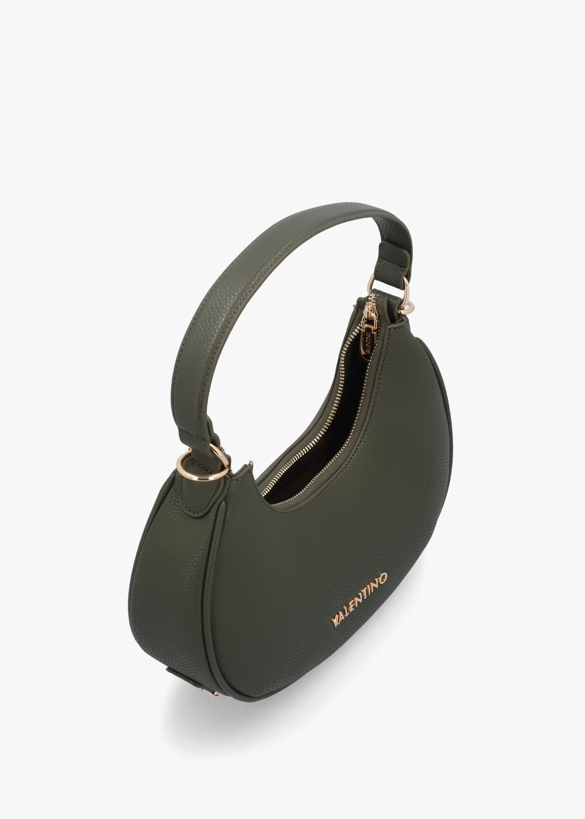 Shelby Militare Logo Letter Hobo Bag