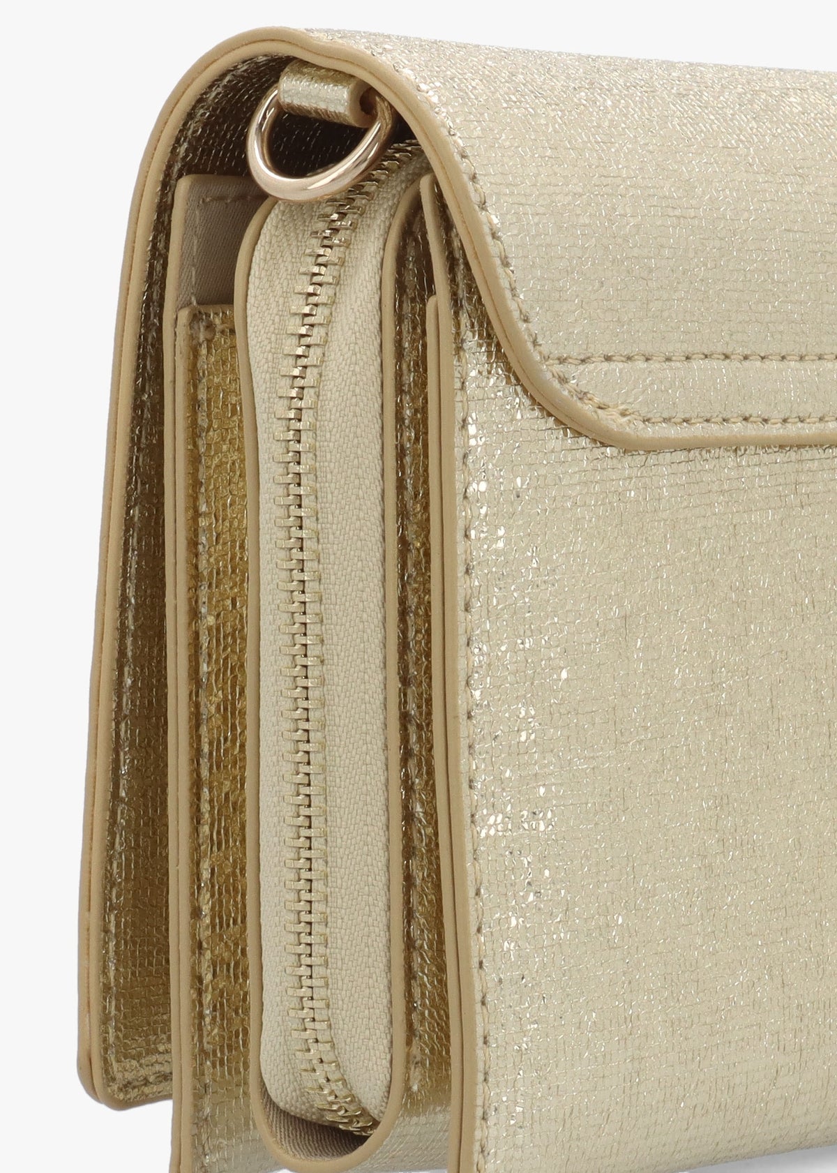 Ember Oro Chiaro Front Flap Cross-Body Bag