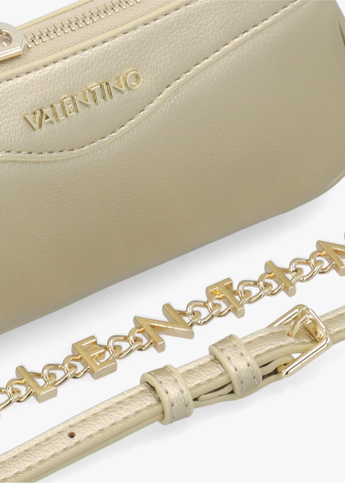 Elly Oro Logo Strap Shoulder Bag