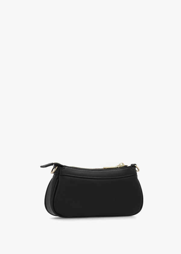 Elly Nero Logo Strap Shoulder Bag