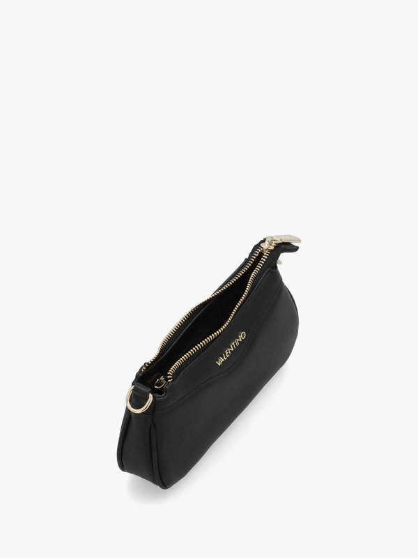 Elly Nero Logo Strap Shoulder Bag