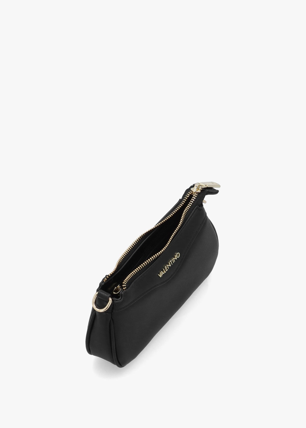 Elly Nero Logo Strap Shoulder Bag