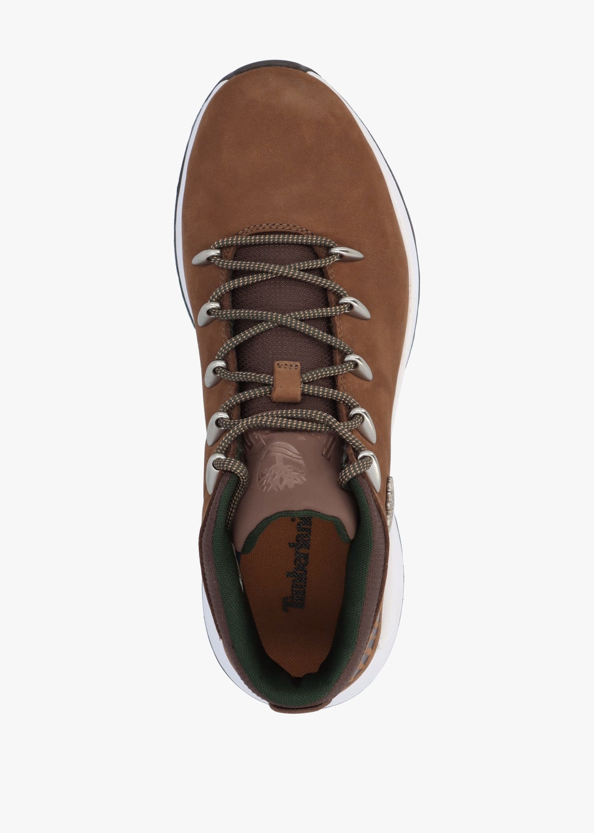 Men’s Sprint Trekker Lace Up Rust Nubuck Mid Top Trainers
