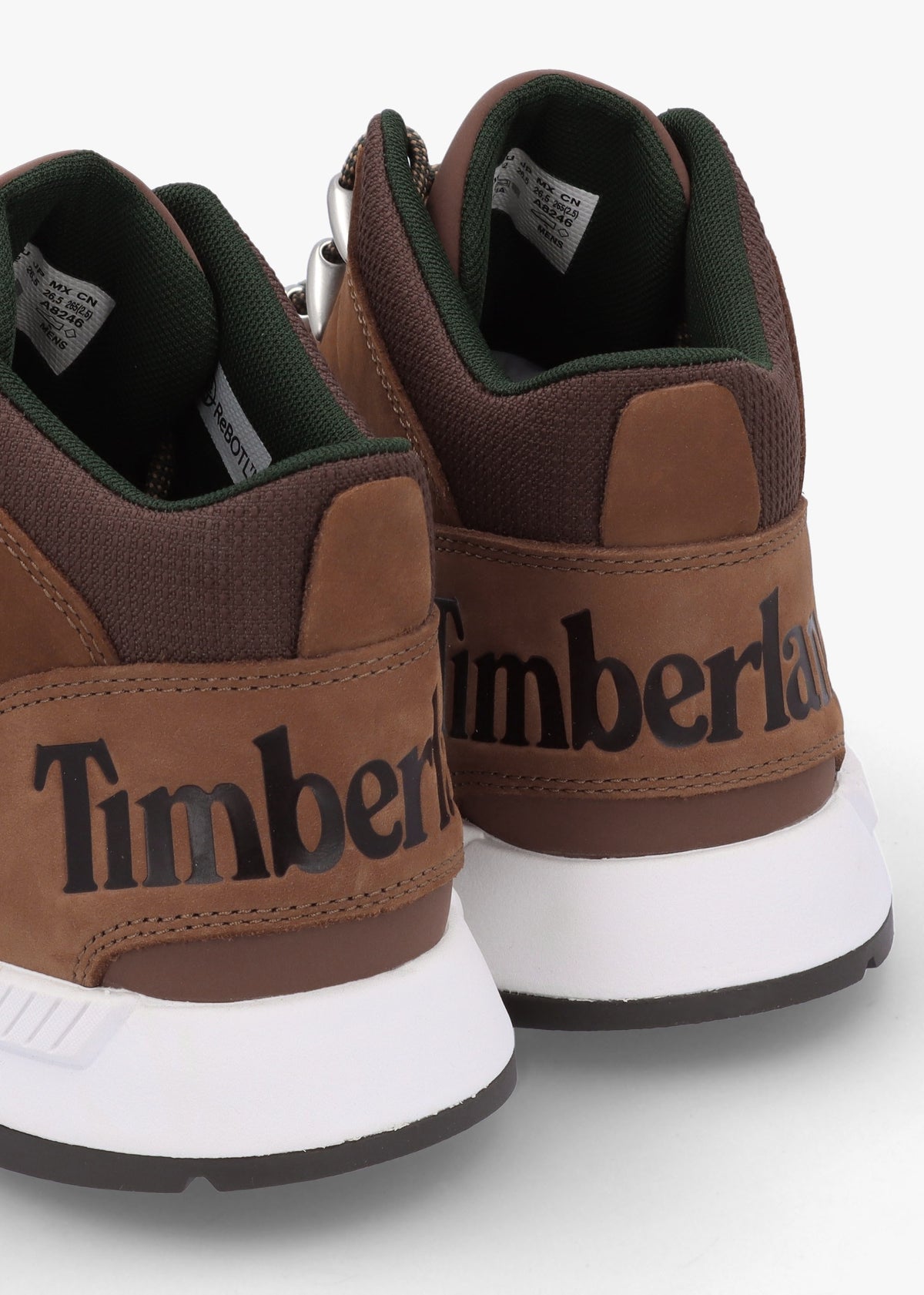 Men’s Sprint Trekker Lace Up Rust Nubuck Mid Top Trainers