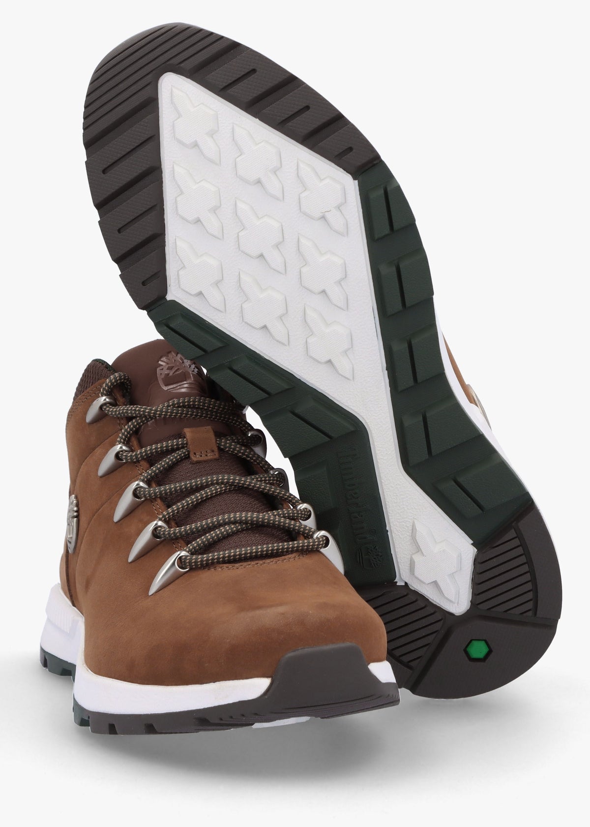 Men’s Sprint Trekker Lace Up Rust Nubuck Mid Top Trainers