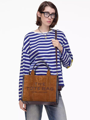 The Suede Medium Copper Tote Bag